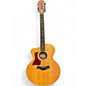 Used 2003 Taylor 455CE Left Handed Natural 12 String Acoustic Electric Guitar thumbnail