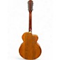 Used 2003 Taylor 455CE Left Handed Natural 12 String Acoustic Electric Guitar