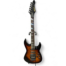 Used Aria AXL DLX-3 2 Tone Sunburst Solid Body Electric Guitar