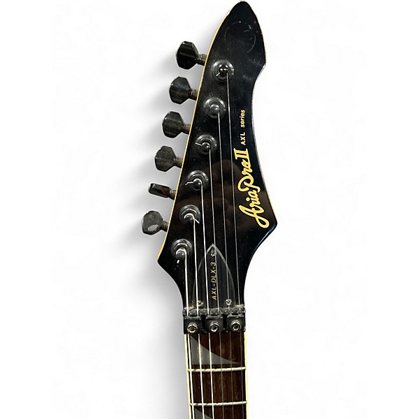 Used Aria AXL DLX-3 2 Tone Sunburst Solid Body Electric Guitar