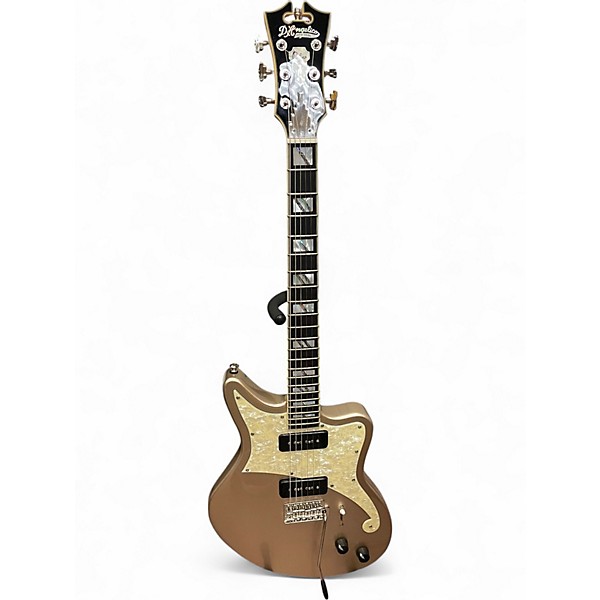 Used D'Angelico DELUXE BEDFORD DESERT GOLD Solid Body Electric Guitar