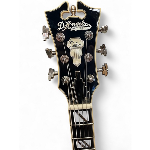 Used D'Angelico DELUXE BEDFORD DESERT GOLD Solid Body Electric Guitar