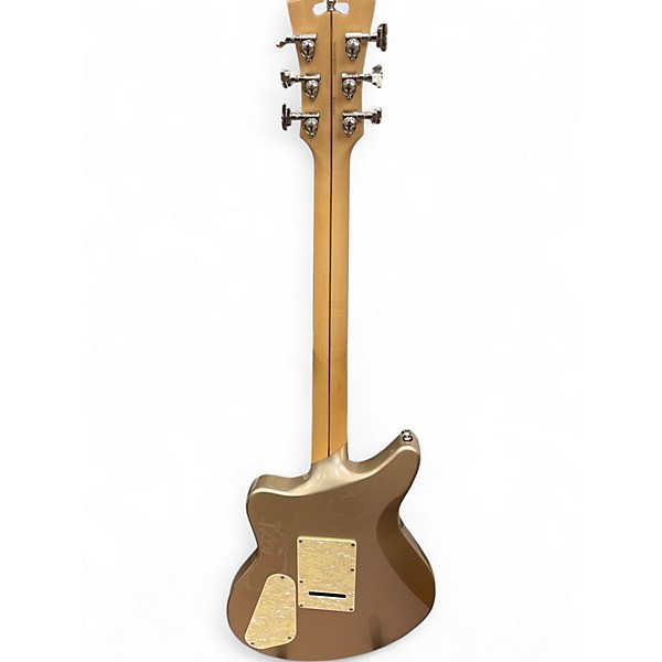 Used D'Angelico DELUXE BEDFORD DESERT GOLD Solid Body Electric Guitar