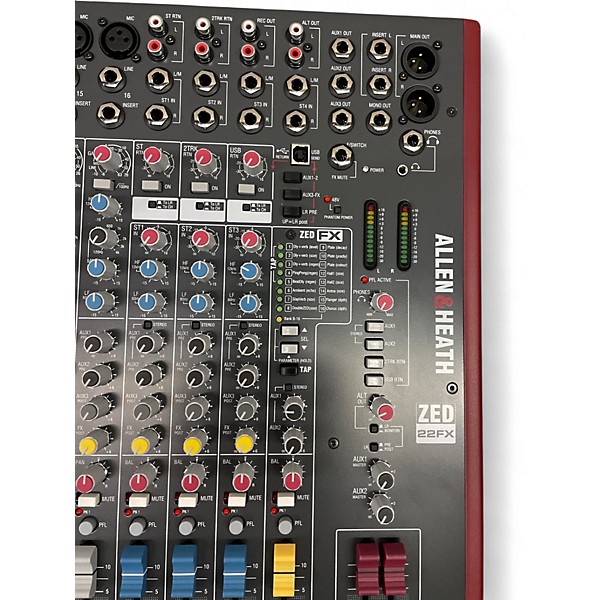 Used Allen & Heath ZED22FX Unpowered Mixer