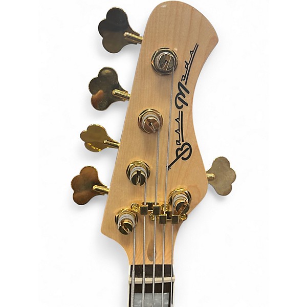 Used Bass Mods K534 CUSTOM Antique Gold Electric Bass Guitar