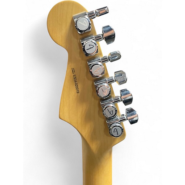 Used Fender American Elite Stratocaster HSS Shawbucker 3 Tone Sunburst Solid Body Electric Guitar