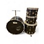 Used Fibes 4 Piece Forte Black Drum Kit thumbnail