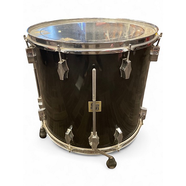 Used Fibes 4 Piece Forte Black Drum Kit