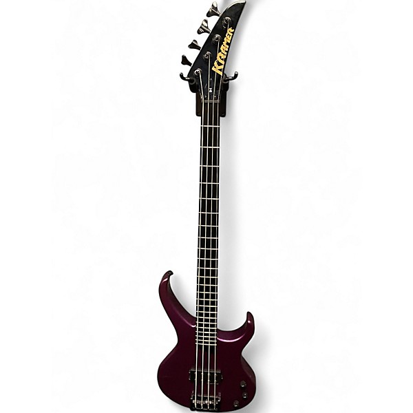 Used Kramer D-1 Purple Electric Bass Guitar