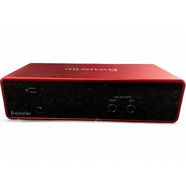 Used Focusrite Scarlett 2i2 Audio Interface