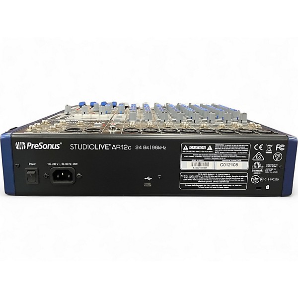Used PreSonus STUDIO LIVE AR12c Unpowered Mixer