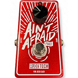 Used Rude Tech Ain't Afraid Fuzz Effect Pedal