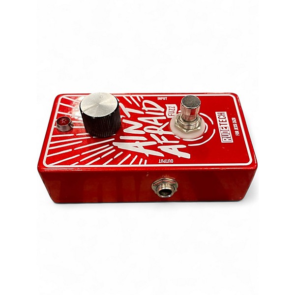Used Rude Tech Ain't Afraid Fuzz Effect Pedal