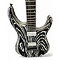 Used Jackson Dinky Modern Ash HT6 Black and White Solid Body Electric Guitar