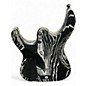 Used Jackson Dinky Modern Ash HT6 Black and White Solid Body Electric Guitar