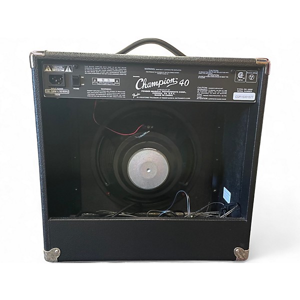 Used Fender Champion 40 Guitar Combo Amp