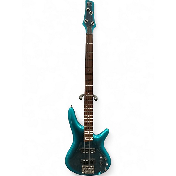 Used Ibanez SR300E Cerulean Blue Electric Bass Guitar