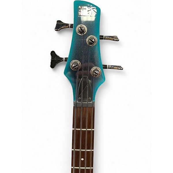 Used Ibanez SR300E Cerulean Blue Electric Bass Guitar