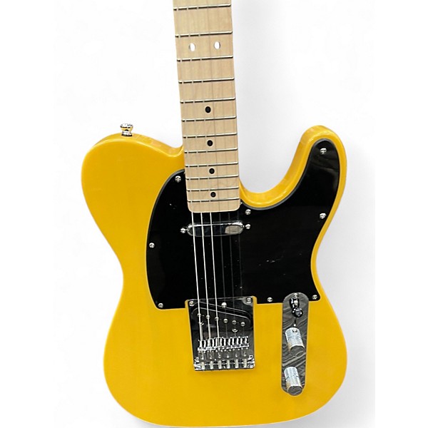 Used Squier Standard Telecaster Butterscotch Blonde Solid Body Electric Guitar