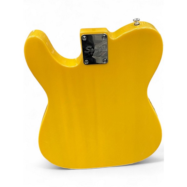 Used Squier Standard Telecaster Butterscotch Blonde Solid Body Electric Guitar