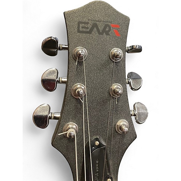 Used Eart LP610 Gunmetal Gray Solid Body Electric Guitar