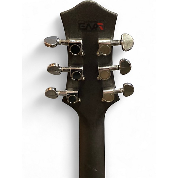 Used Eart LP610 Gunmetal Gray Solid Body Electric Guitar