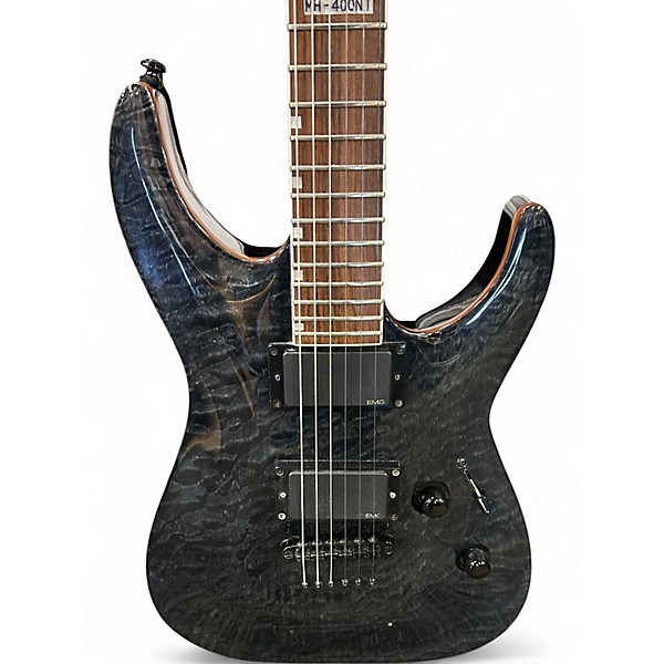 Used 2006 ESP LTD MH400NT smokeburst Solid Body Electric Guitar
