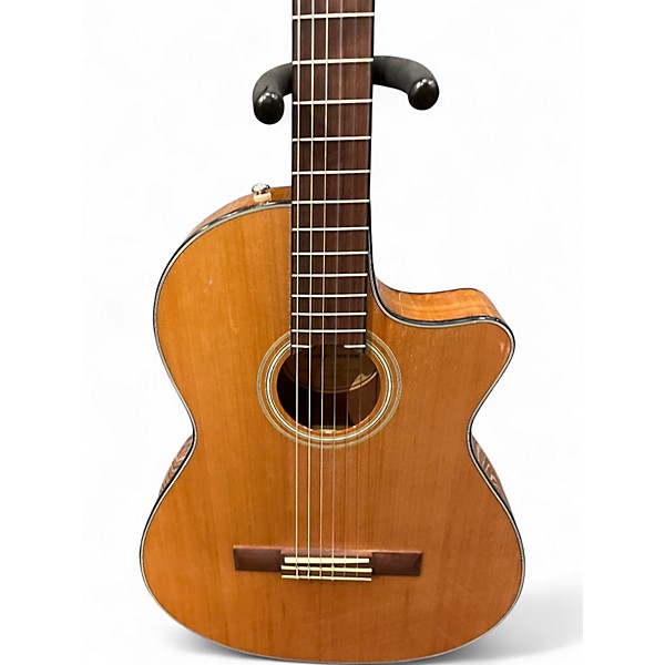 Used 2024 Fender CN-140SCE Natural Classical Acoustic Electric Guitar