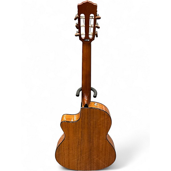 Used 2024 Fender CN-140SCE Natural Classical Acoustic Electric Guitar