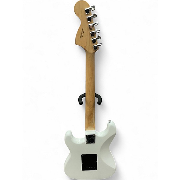 Used Squier Affinity Series Stratocaster HSS Olympic White Solid Body Electric Guitar