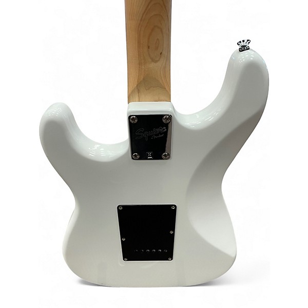 Used Squier Affinity Series Stratocaster HSS Olympic White Solid Body Electric Guitar
