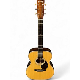 Used Martin OM-28 Modern Deluxe Natural Acoustic Guitar