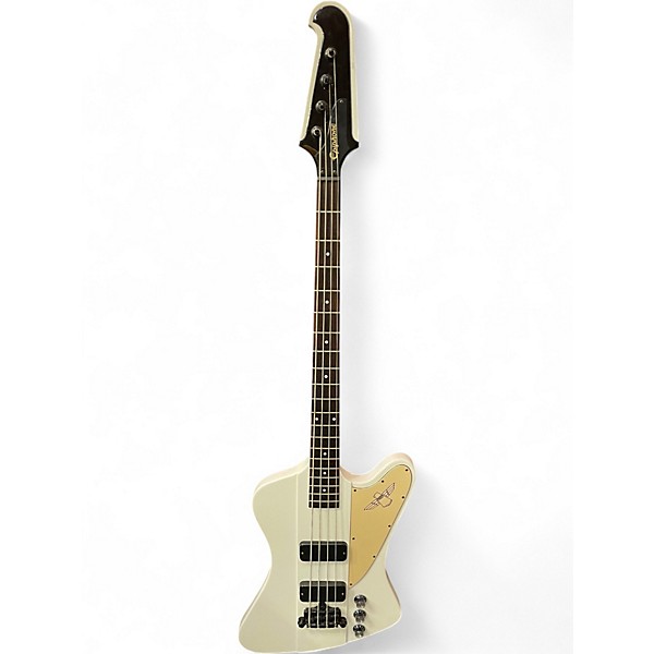 Used Epiphone Thunderbird IV Alpine White Electric Bass Guitar
