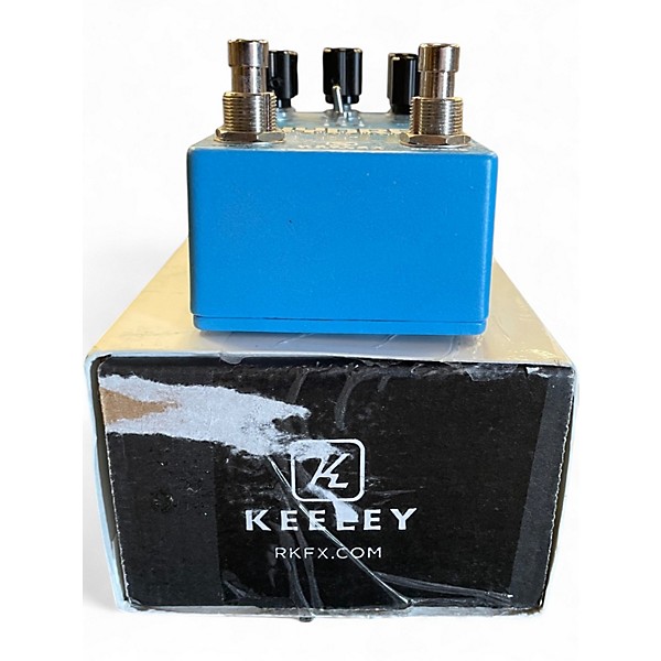 Used Keeley Hydra Stereo Reverb and Tremolo Effect Pedal
