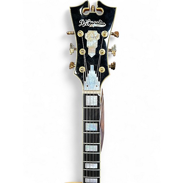 Used 2016 D'Angelico EXL-1 Natural Hollow Body Electric Guitar