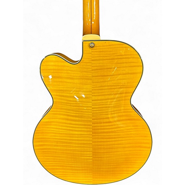 Used 2016 D'Angelico EXL-1 Natural Hollow Body Electric Guitar