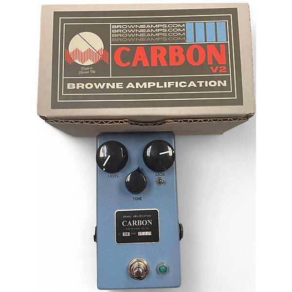 Used Browne Amplification carbon v2 Effect Pedal