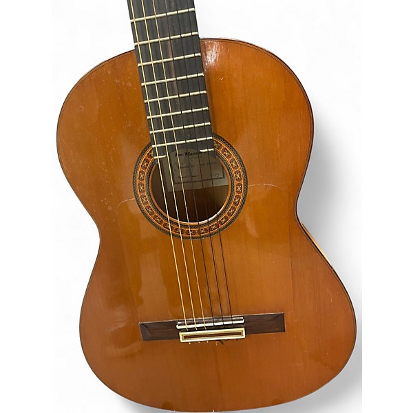 Vintage 1975 Francisco Manuel Diaz Flemenco Natural Classical Acoustic Guitar