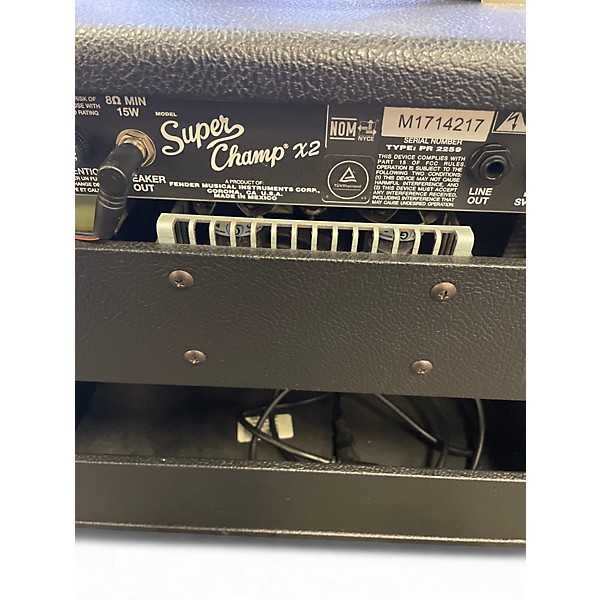 Used Fender Super Champ X2 15W Tube Guitar Combo Amp