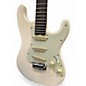 Used Schecter Guitar Research DIAMOND SERIES NICK JOHNSON Olympic White Solid Body Electric Guitar