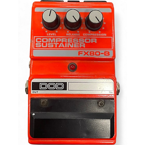 Used DOD FX80B Compressor Sustainer Effect Pedal