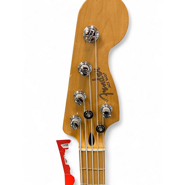 Used Fender PLAYER II MODIFIED JAZZ BASS Olympic Pearl Electric Bass Guitar