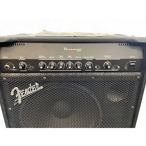 Used Fender Bassman 200 1x15 200W Guitar Combo Amp