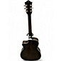 Used Guild OM260CE DELUXE Trans Black Acoustic Guitar