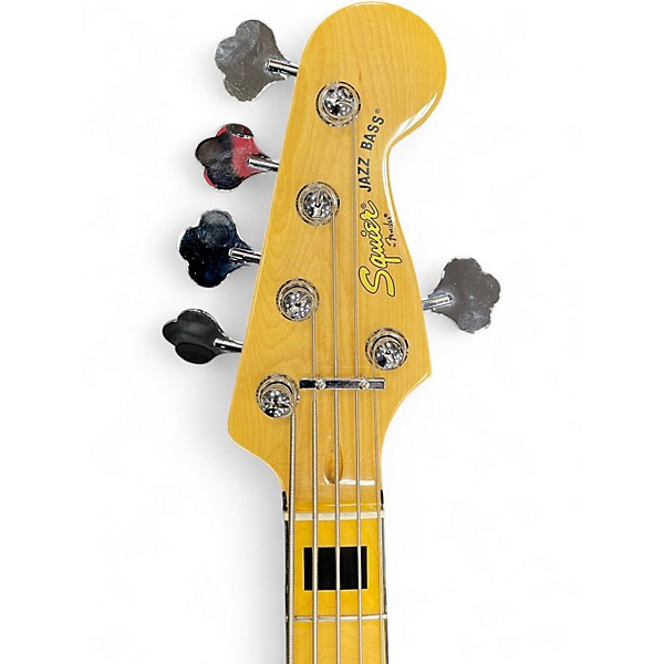 Used Squier CLASSIC VIBE Jazz Bass V Natural Electric Bass Guitar