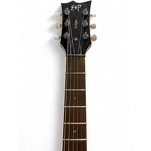 Used 2000s ESP Eclipse II Green Solid Body Electric Guitar