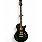 Used 2000s ESP Eclipse II Green Solid Body Electric Guitar