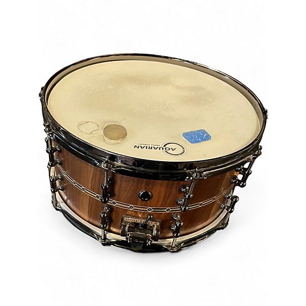 Used Hhg 14in WALNUT STAVE Walnut Drum