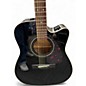Used Yamaha FX335C Black Acoustic Electric Guitar