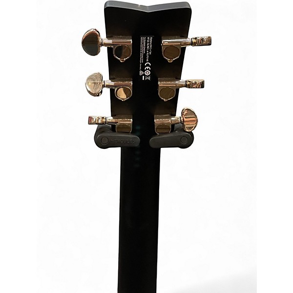 Used Yamaha FX335C Black Acoustic Electric Guitar